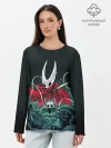 Лонгслив женский. Хлопок / Hollow Knight