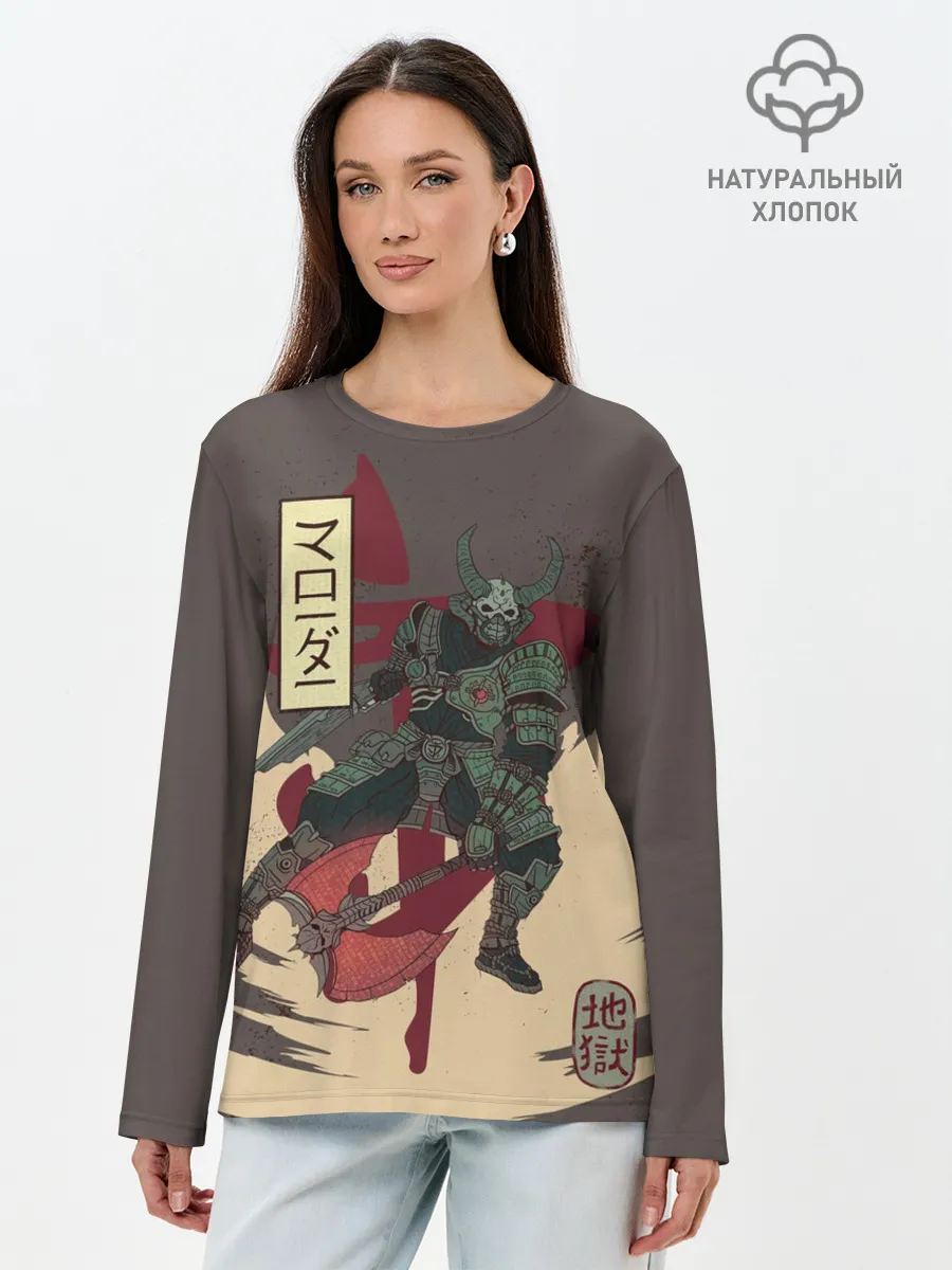 Лонгслив женский. Хлопок / Marauder