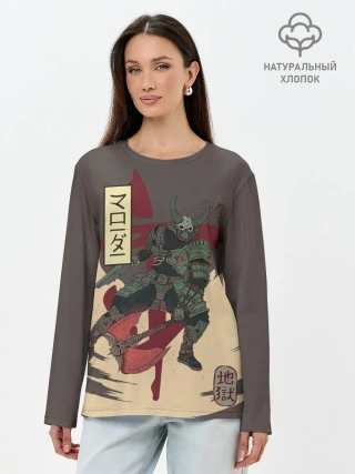 Лонгслив женский. Хлопок / Marauder