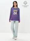 Лонгслив женский. Хлопок / Los Angeles Lakers / Kobe Brya