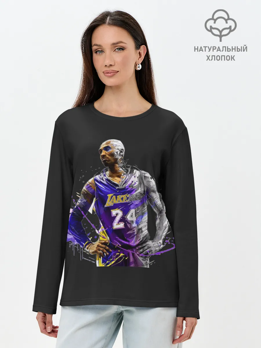 Лонгслив женский. Хлопок / Kobe Bryant
