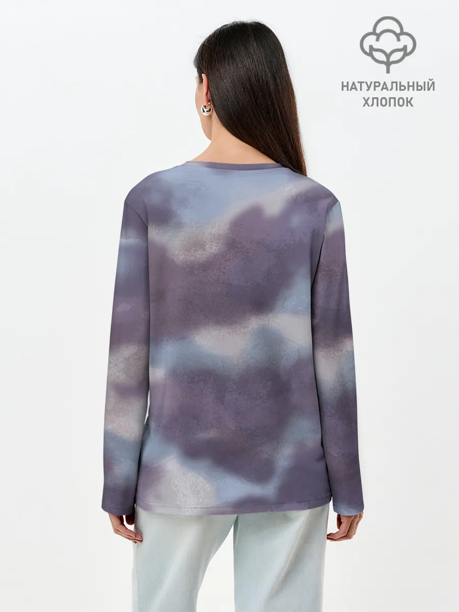 Лонгслив женский. Хлопок / Фин и Джейк