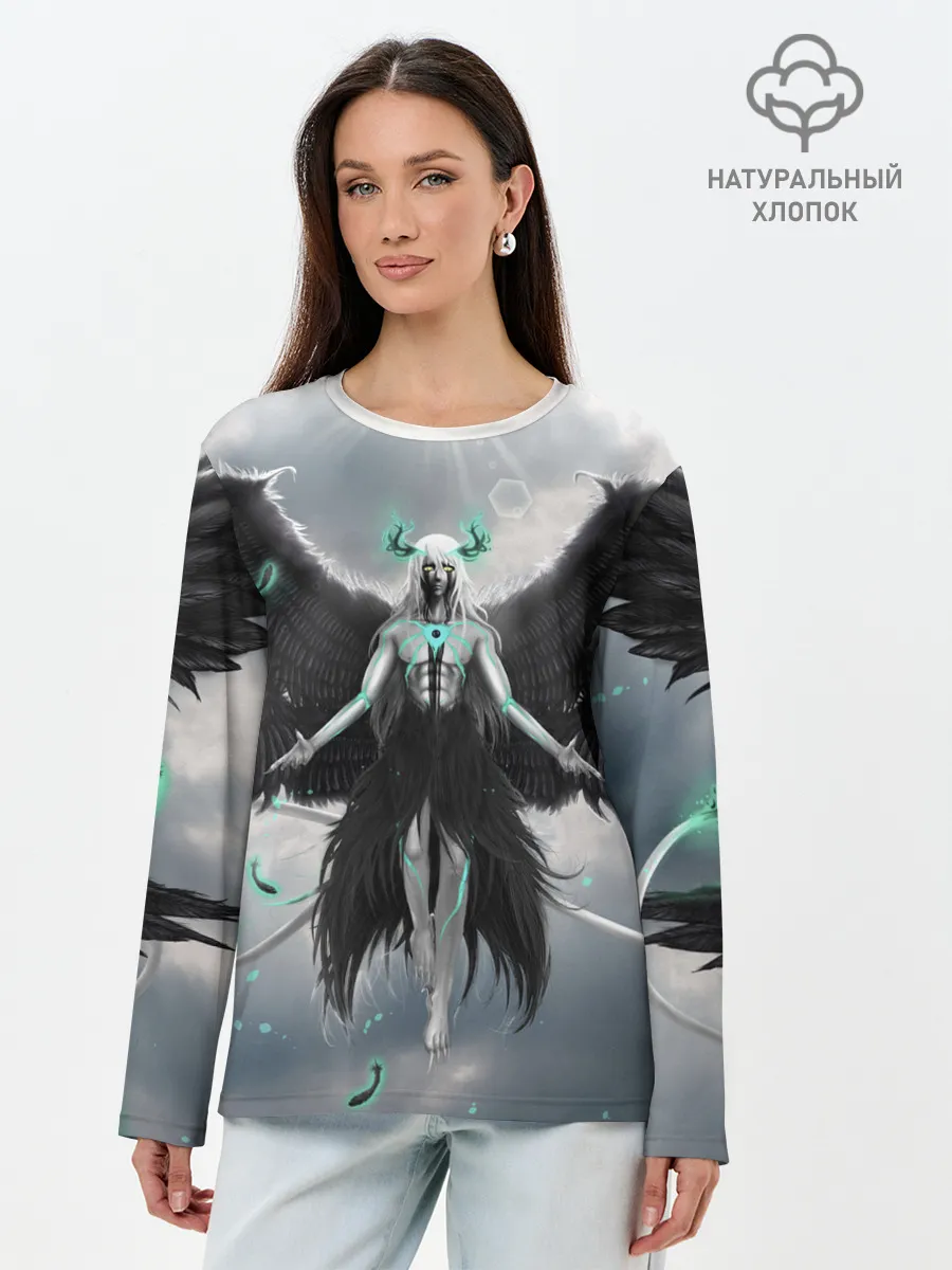 Лонгслив женский. Хлопок / Bleach anime art