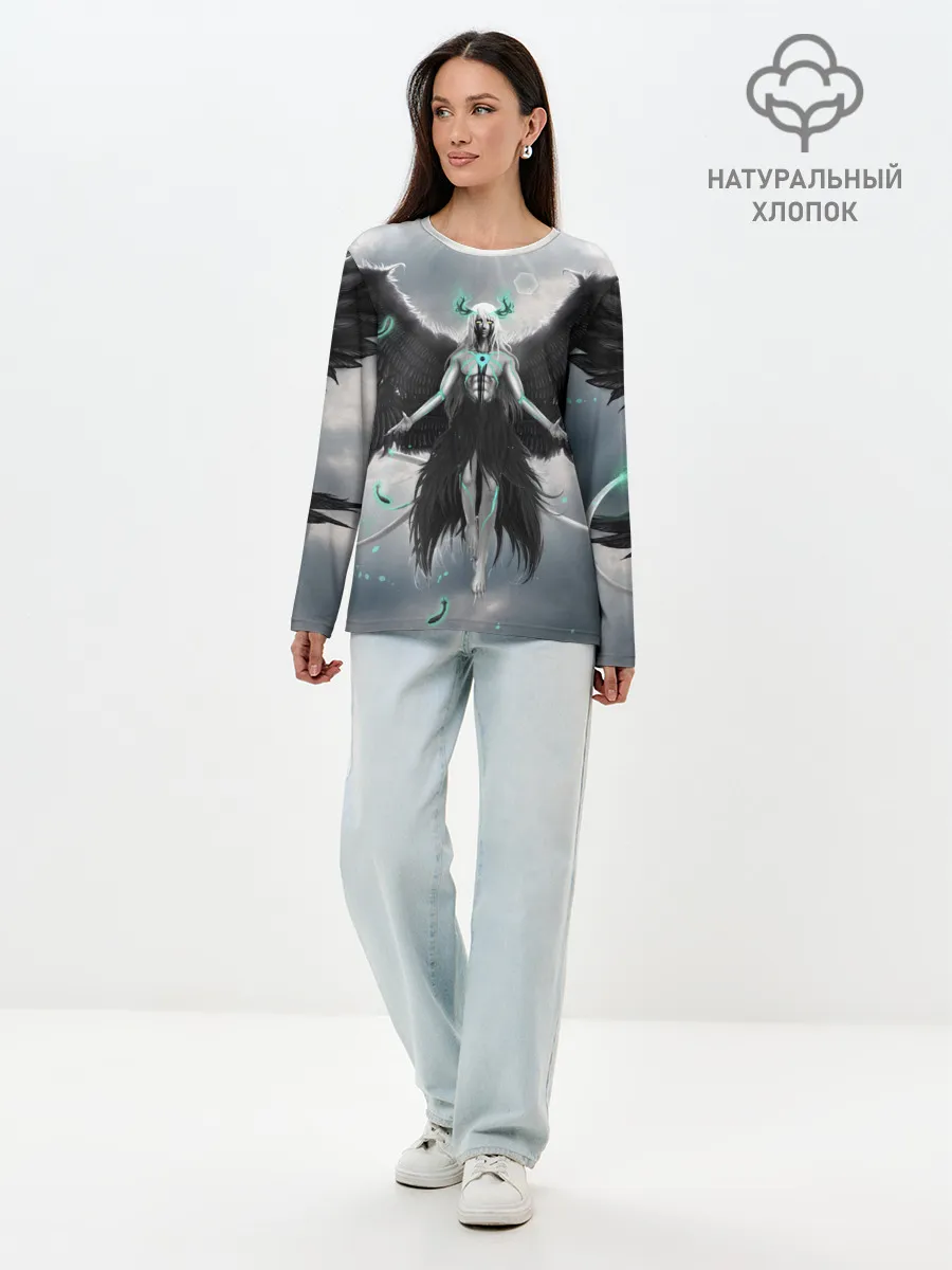 Лонгслив женский. Хлопок / Bleach anime art