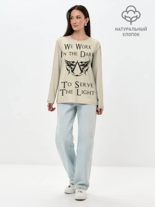 Лонгслив женский. Хлопок / Assassins Creed