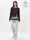 Лонгслив женский. Хлопок / Kindred