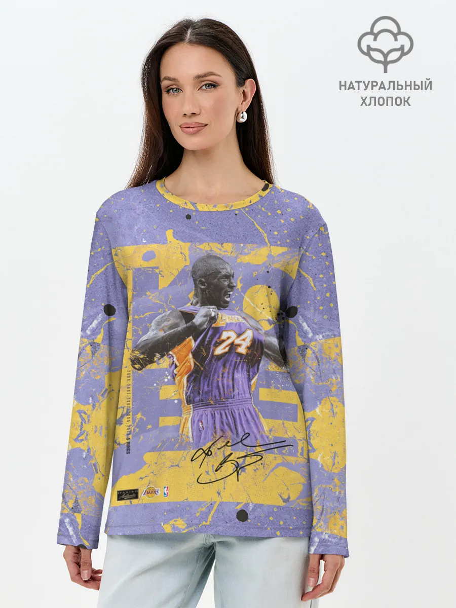 Лонгслив женский. Хлопок / Kobe Bryant