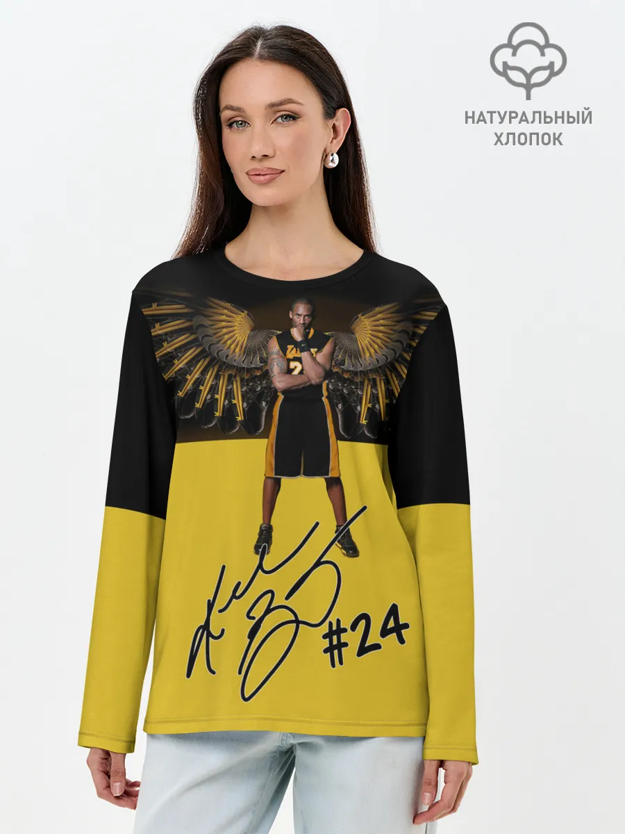 Лонгслив женский. Хлопок / Kobe Bryant