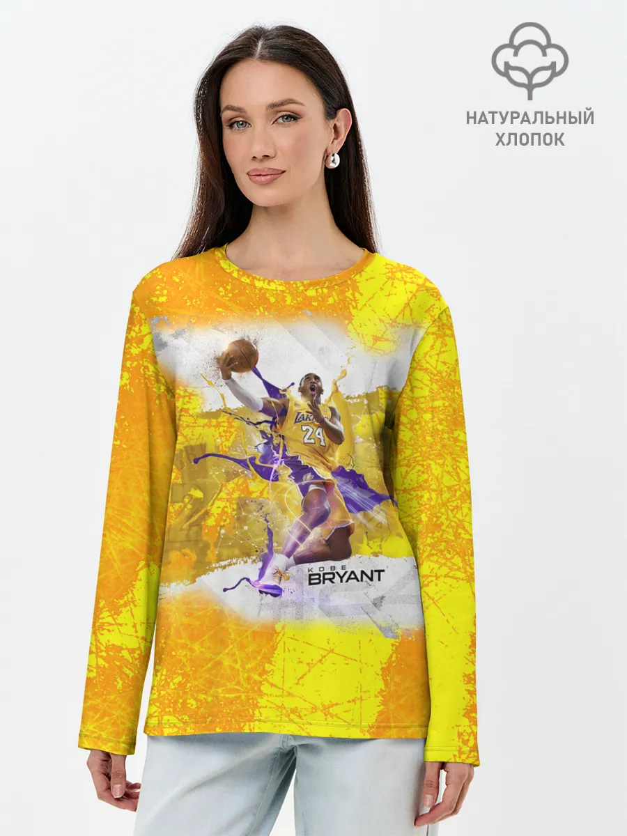 Лонгслив женский. Хлопок / Kobe Bryant