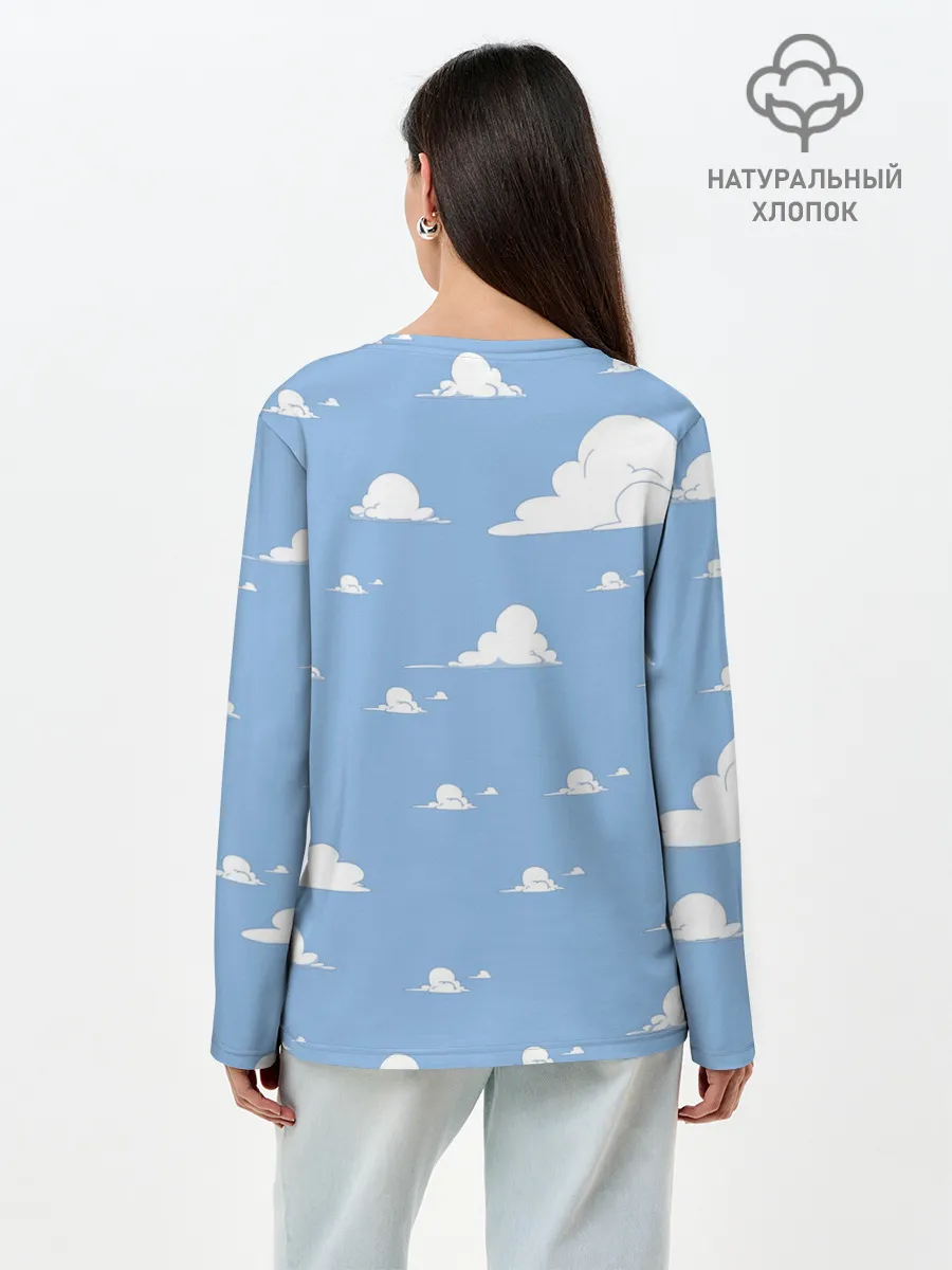 Лонгслив женский. Хлопок / Время Приключений