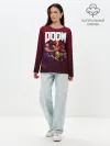 Лонгслив женский. Хлопок / Doom