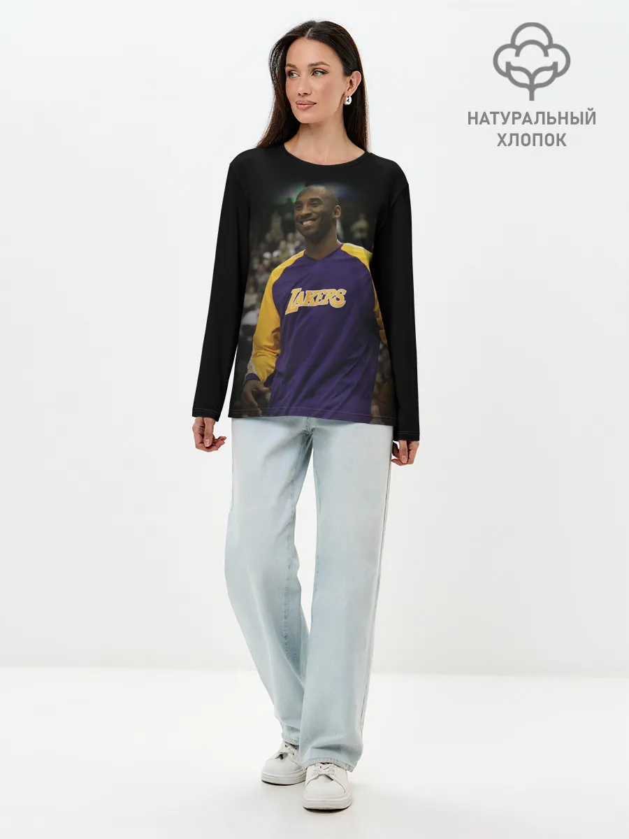 Лонгслив женский. Хлопок / Коби Брайант
