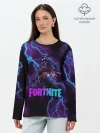 Лонгслив женский. Хлопок / FORTNITE RAVEN