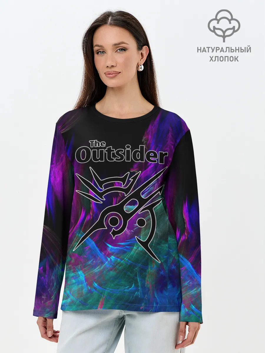 Лонгслив женский. Хлопок / The Outsider
