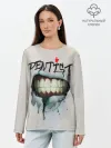 Лонгслив женский. Хлопок / Dentist