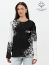 Лонгслив женский. Хлопок / BMW