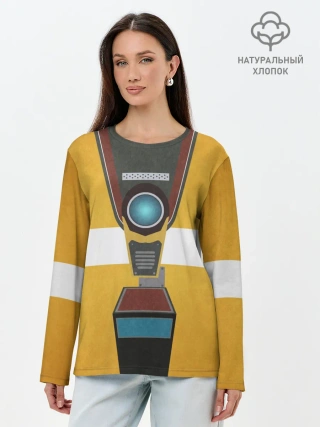 Лонгслив женский. Хлопок / CL4P-TP