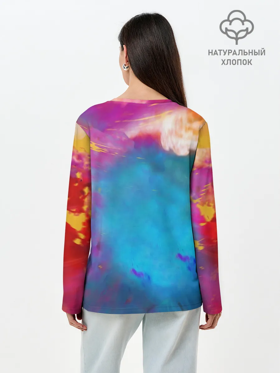 Лонгслив женский. Хлопок / Tiny Tina and the bomb