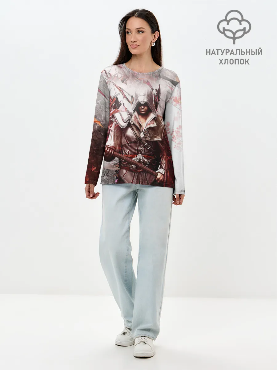 Лонгслив женский. Хлопок / ASSASSINS CREED
