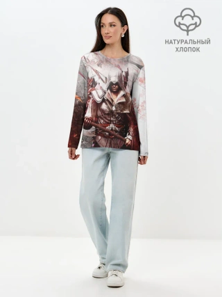 Лонгслив женский. Хлопок / ASSASSINS CREED