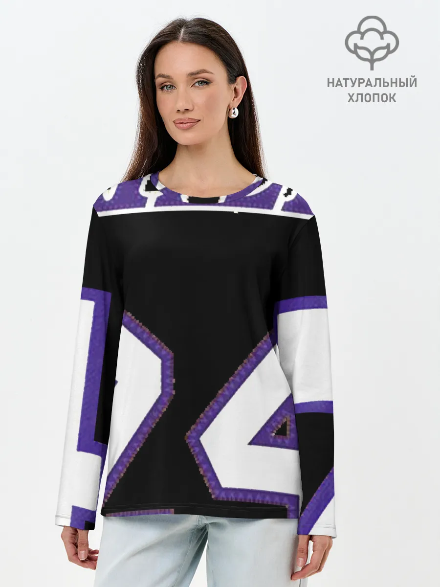 Лонгслив женский. Хлопок / Kobe Bryant 24