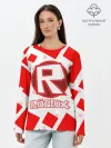 Лонгслив женский. Хлопок / ROBLOX
