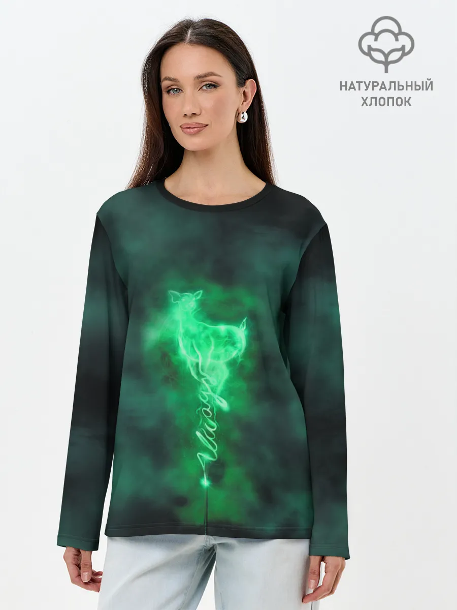 Лонгслив женский. Хлопок / Patronus