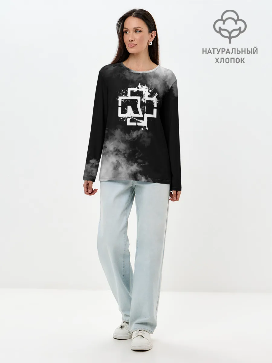 Лонгслив женский. Хлопок / Rammstein