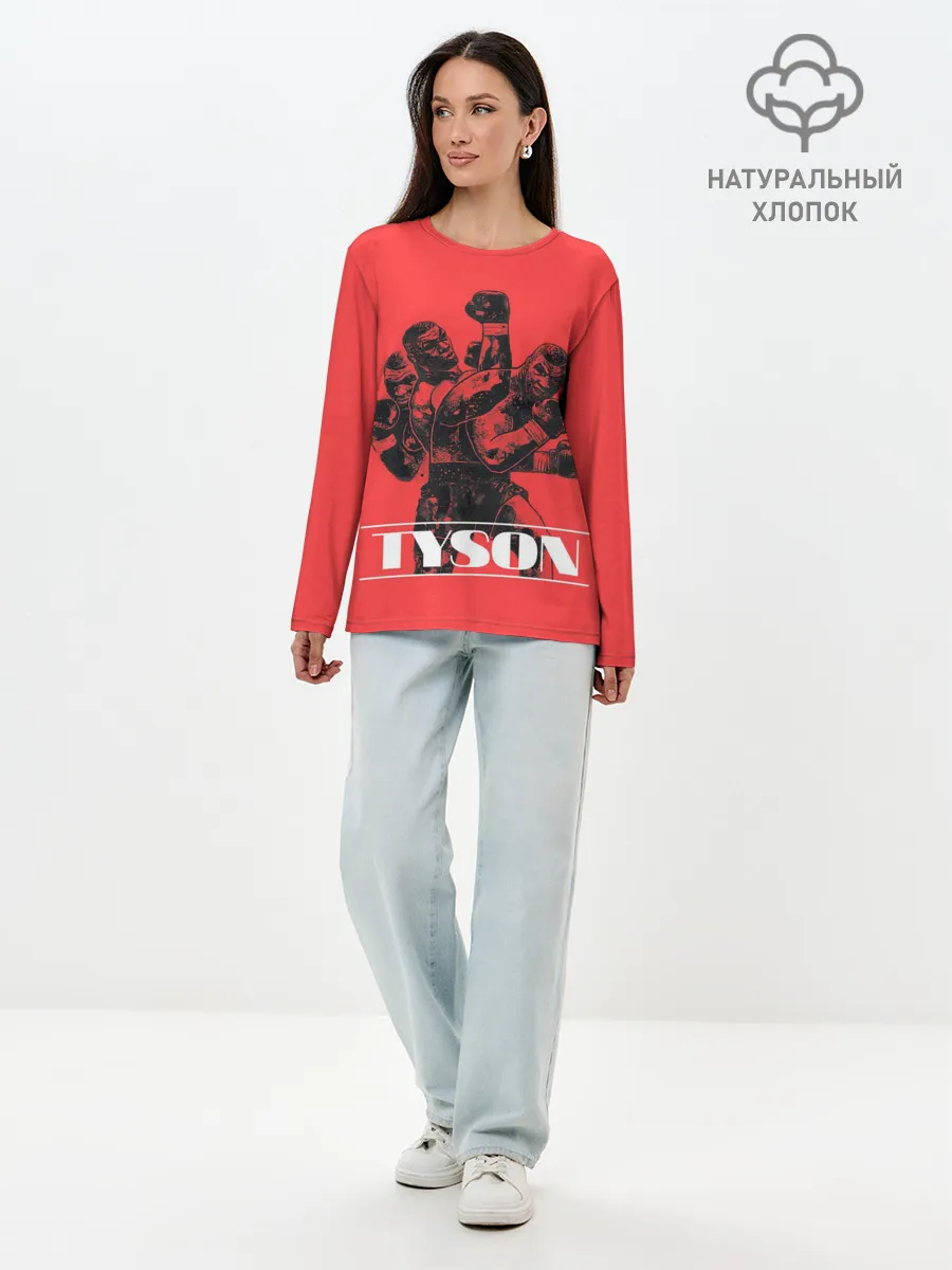Лонгслив женский. Хлопок / Tyson