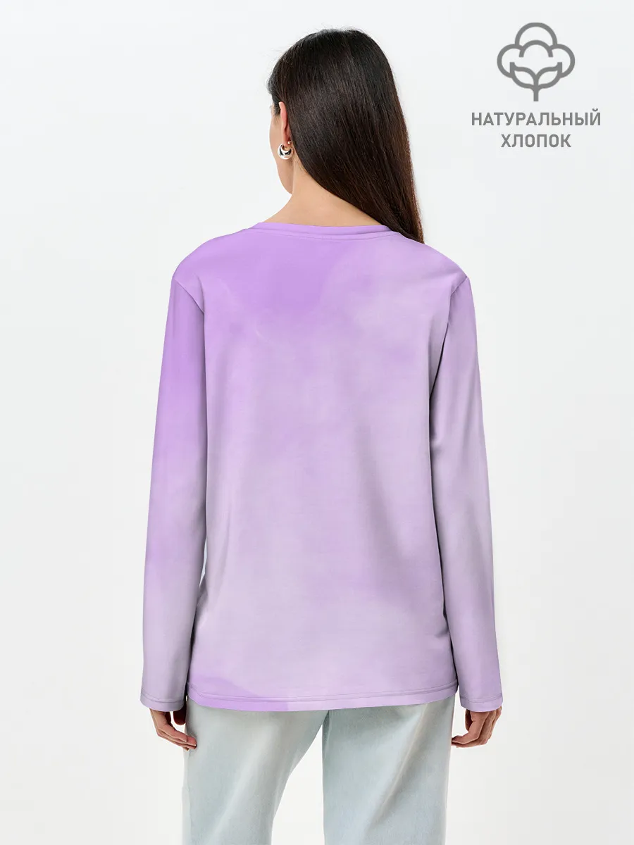 Лонгслив женский. Хлопок / Секс не предлагать