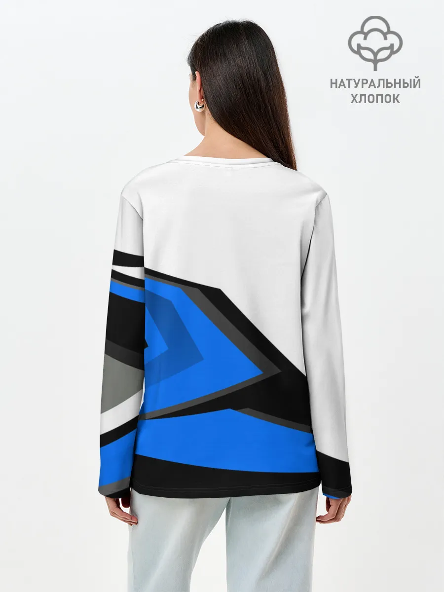 Лонгслив женский. Хлопок / Mercedes-Benz