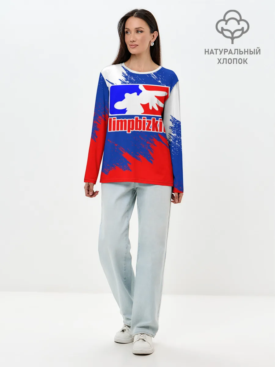 Лонгслив женский. Хлопок / LIMP BIZKIT