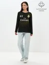Лонгслив женский. Хлопок / Real Madrid