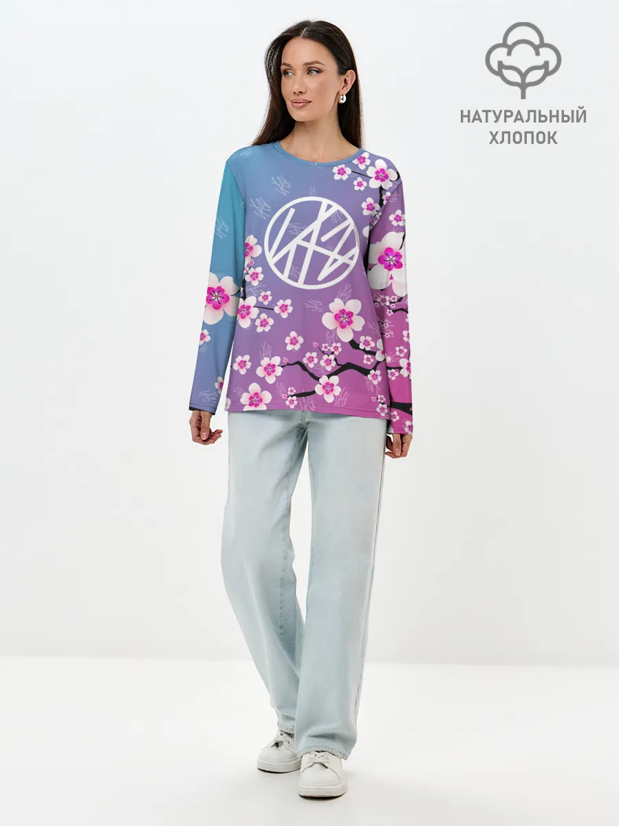 Лонгслив женский. Хлопок / Stray Kids