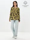Лонгслив женский. Хлопок / Я гепард