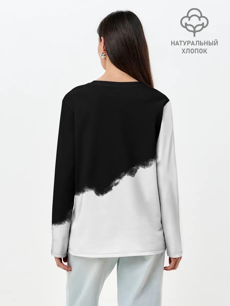 Лонгслив женский. Хлопок / Воздушно - десантные войска