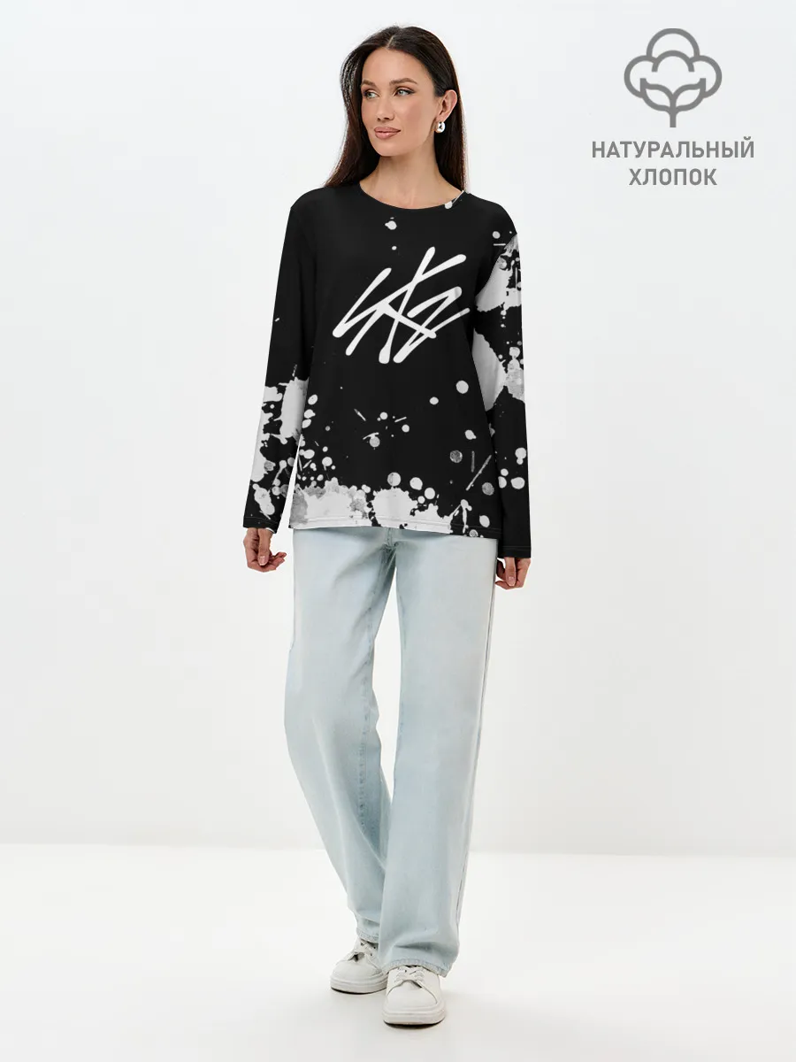 Лонгслив женский. Хлопок / Stray Kids