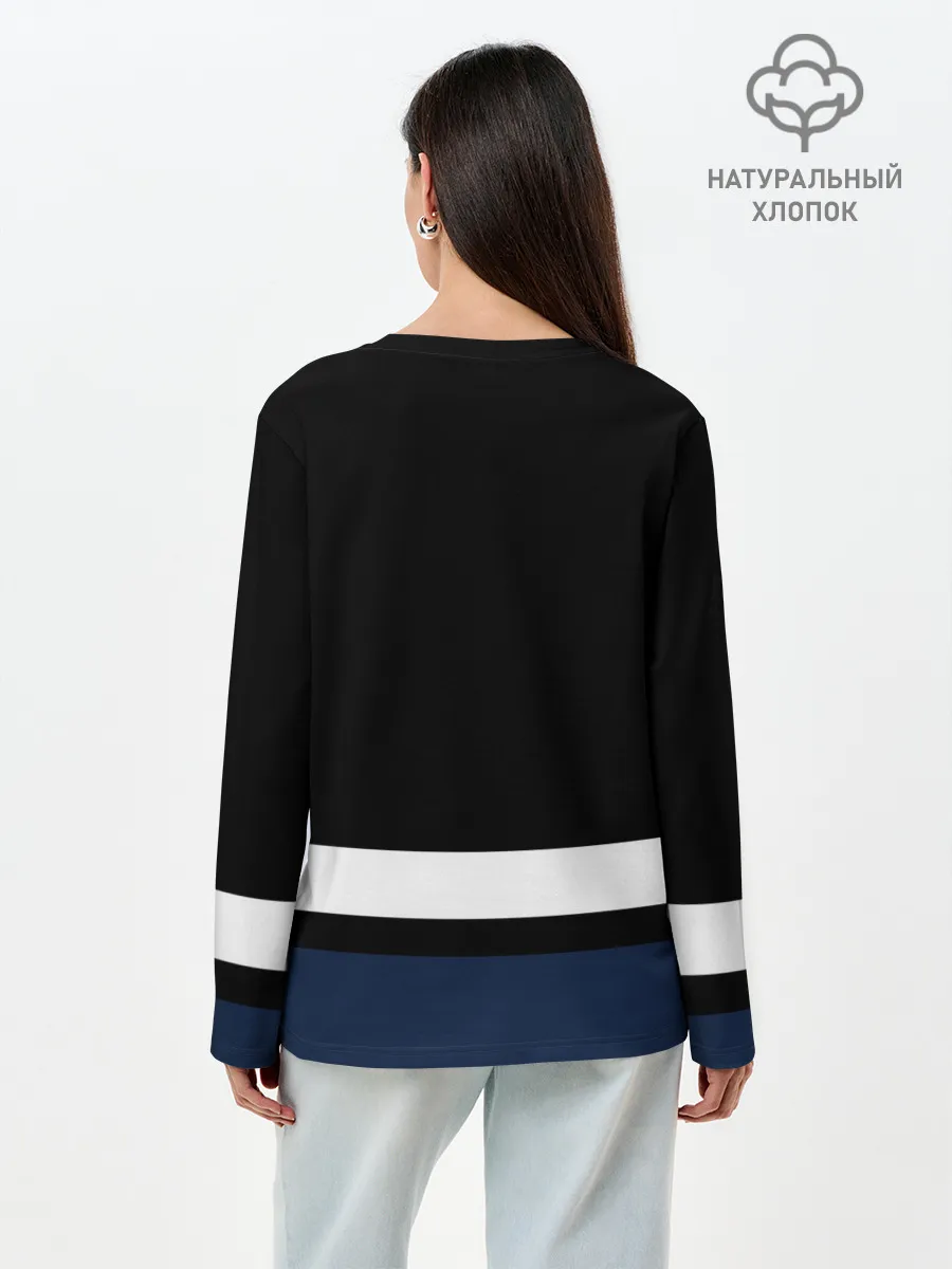 Лонгслив женский. Хлопок / Vancouver Canucks