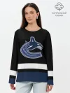 Лонгслив женский. Хлопок / Vancouver Canucks