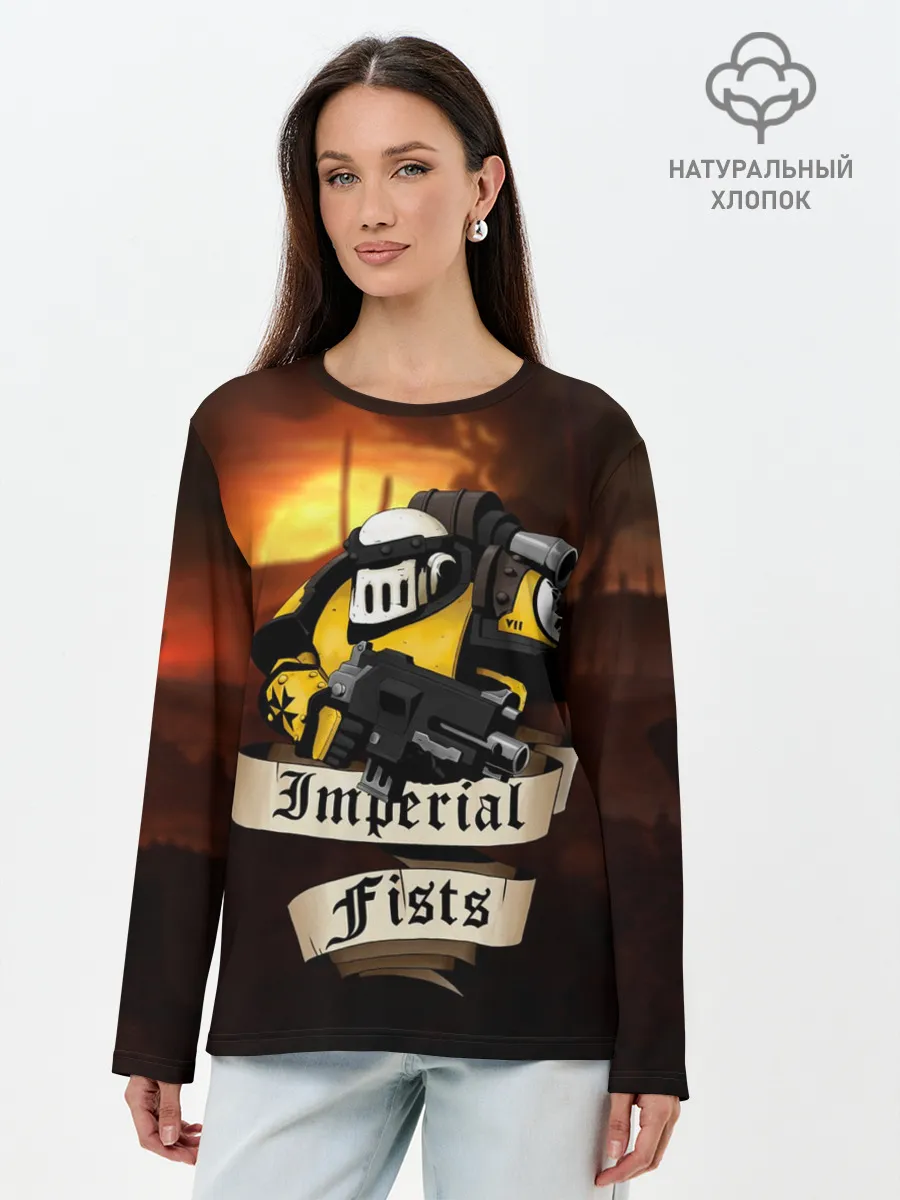 Лонгслив женский. Хлопок / Imperial Fists