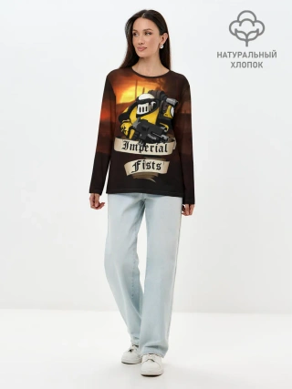 Лонгслив женский. Хлопок / Imperial Fists