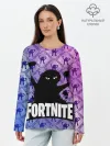 Лонгслив женский. Хлопок / ЪУЪ FORTNITE