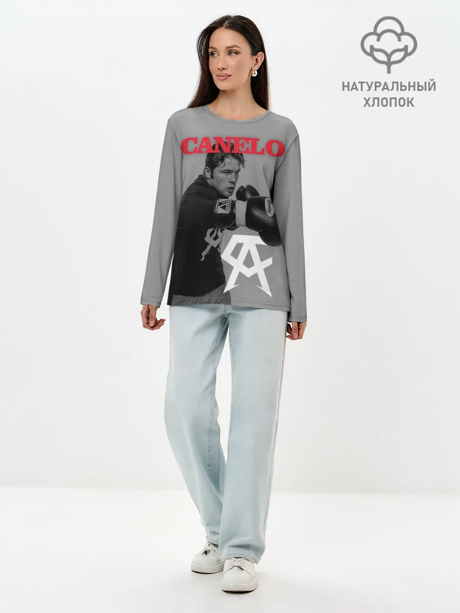 Лонгслив женский. Хлопок / Canelo