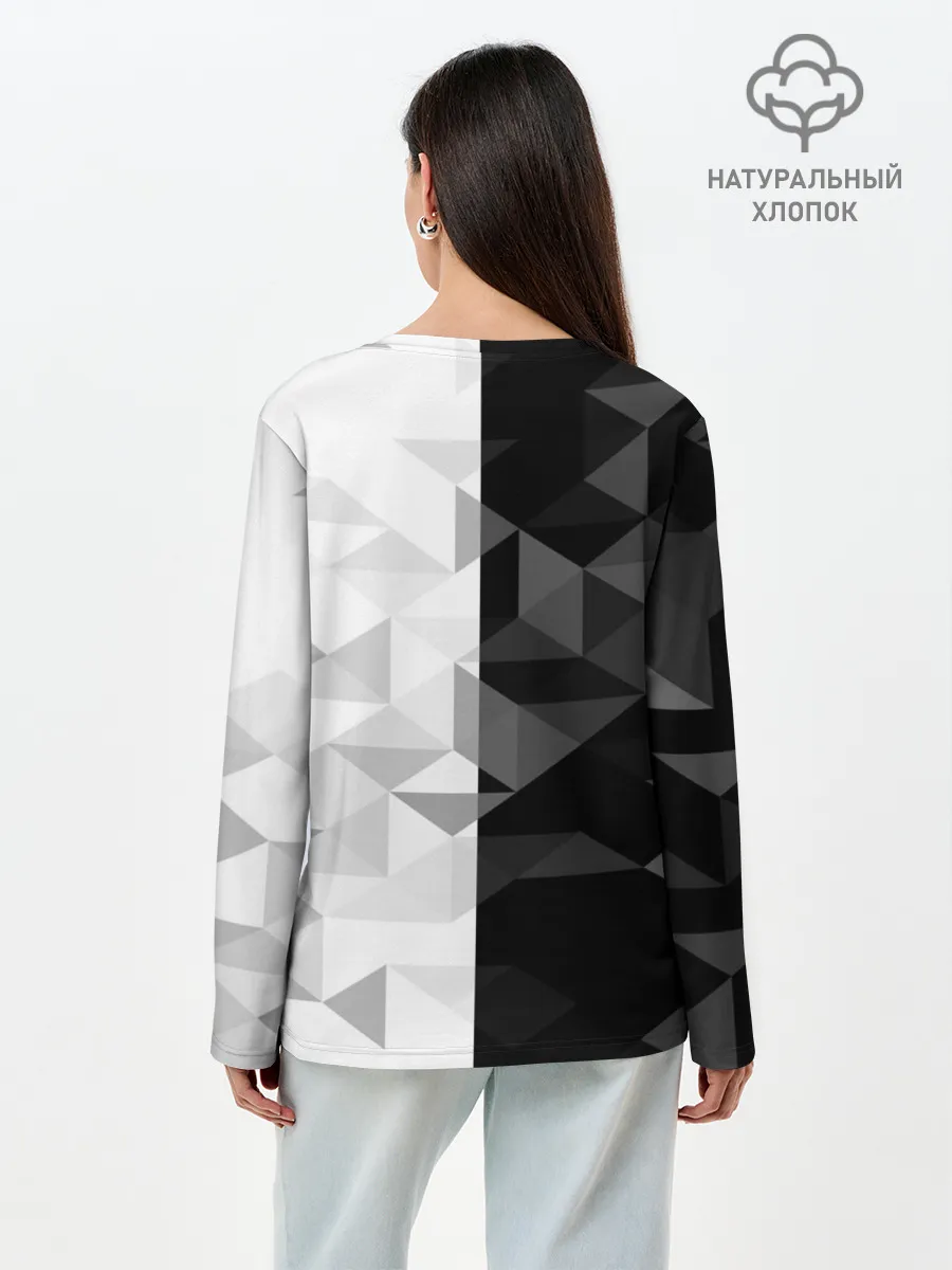 Лонгслив женский. Хлопок / NISSAN | НИССАН