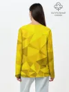 Лонгслив женский. Хлопок / YELLOW ABSTRACT