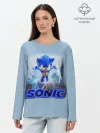 Лонгслив женский. Хлопок / SONIC