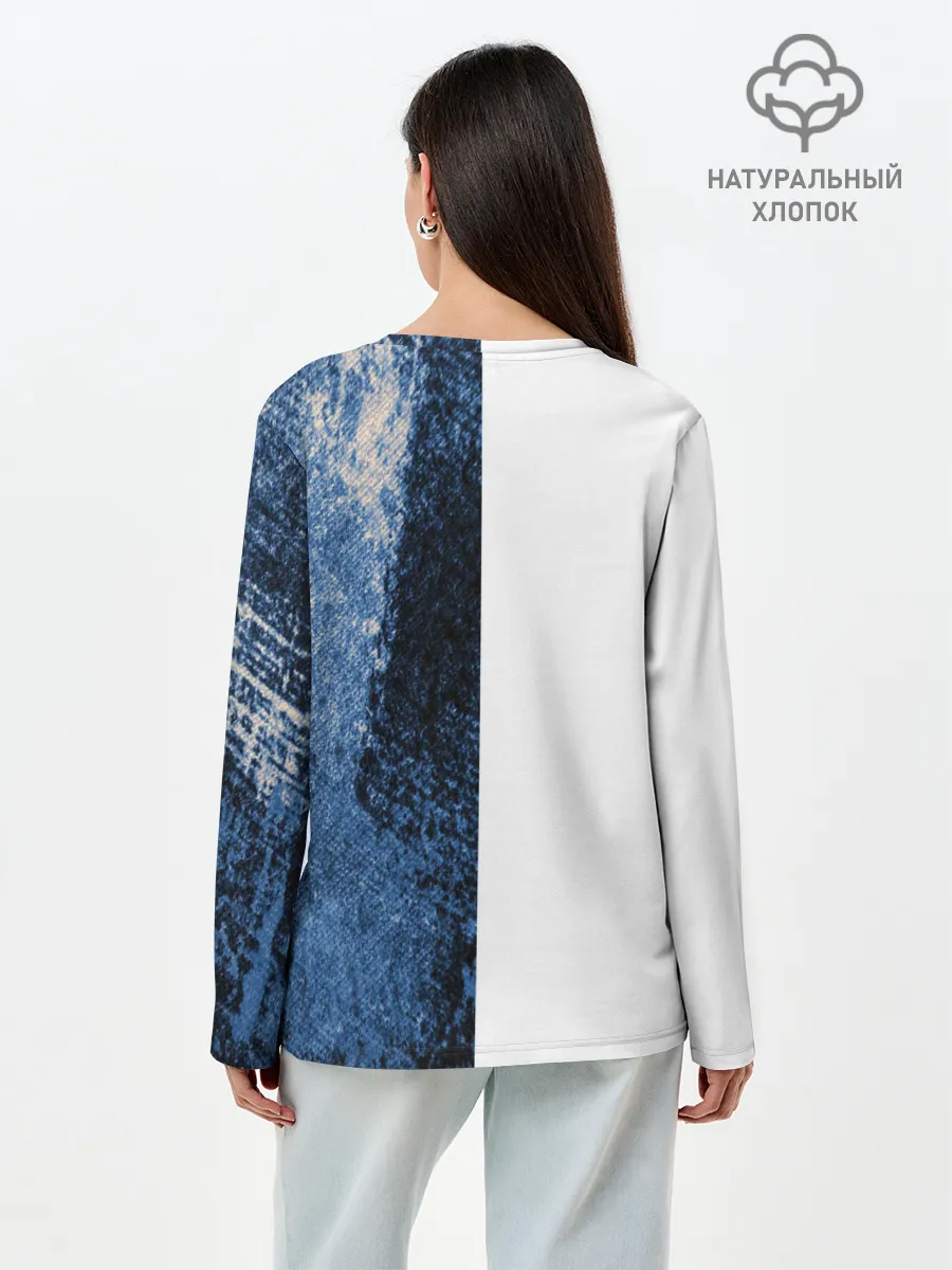 Лонгслив женский. Хлопок / billie eilish