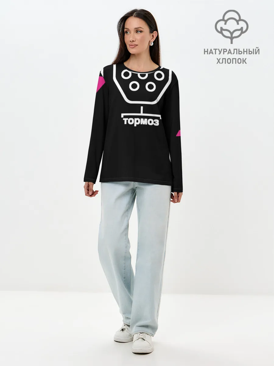 Лонгслив женский. Хлопок / Subaru WRX STi педали