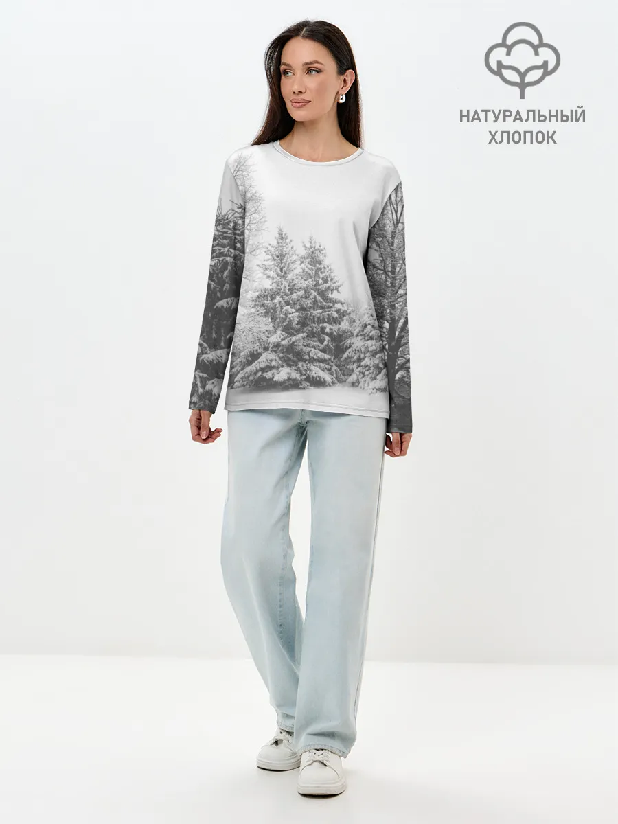 Лонгслив женский. Хлопок / Winter Storm