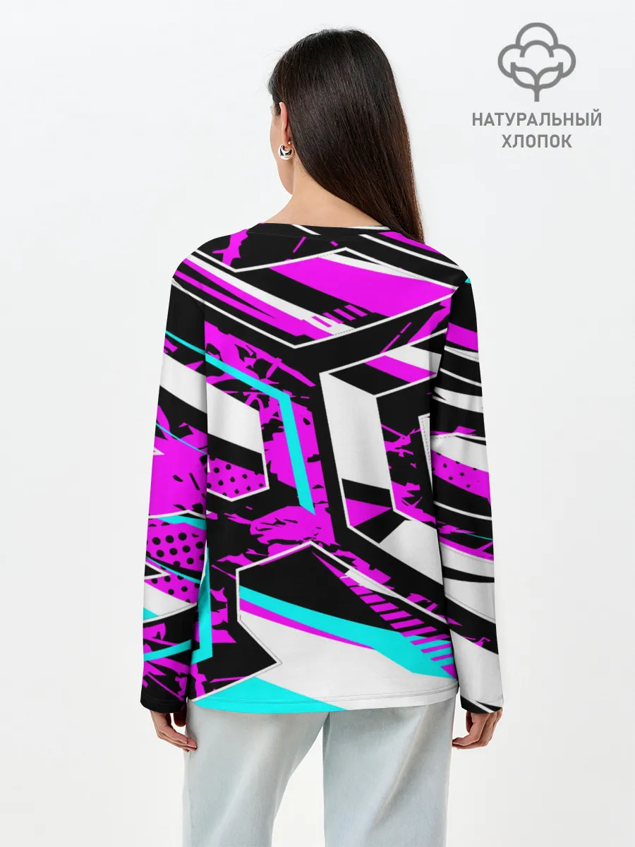 Лонгслив женский. Хлопок / Counter-Strike